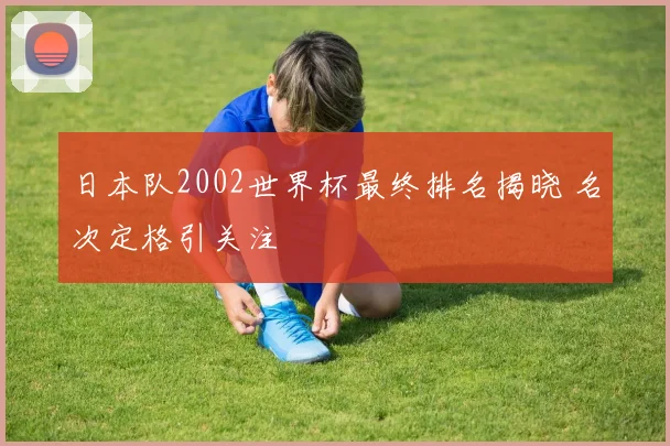 日本队2002世界杯最终排名揭晓 名次定格引关注